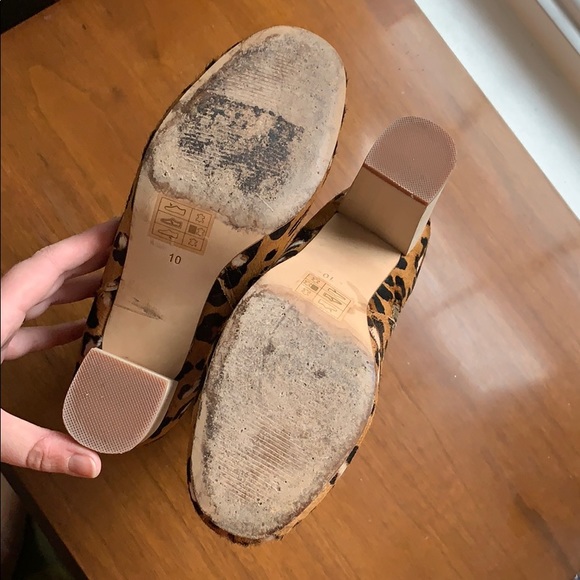 Farylrobin Leopard Calf Hair Boots - Size 10 - Picture 5 of 8